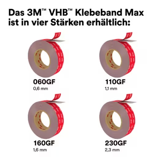 Bild von VHB-Klebeband Max-160GF - grau